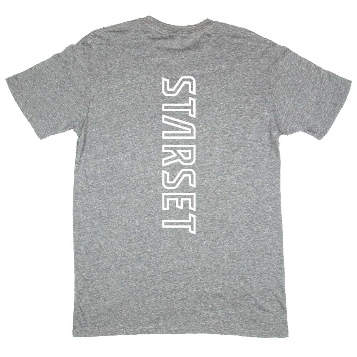GREY STAR WHITE T - Image 2