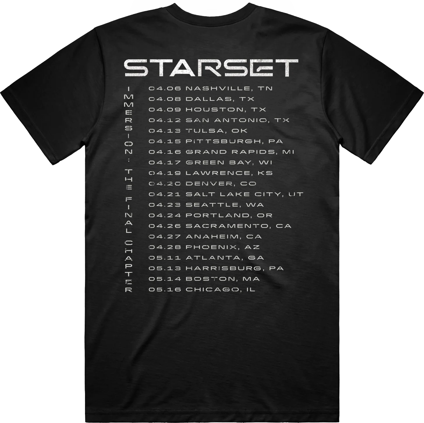 IMMERSION RED TOUR TEE - Image 2